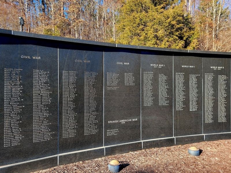 Danville-Pittsylvania County Veterans Memorial image. Click for full size.