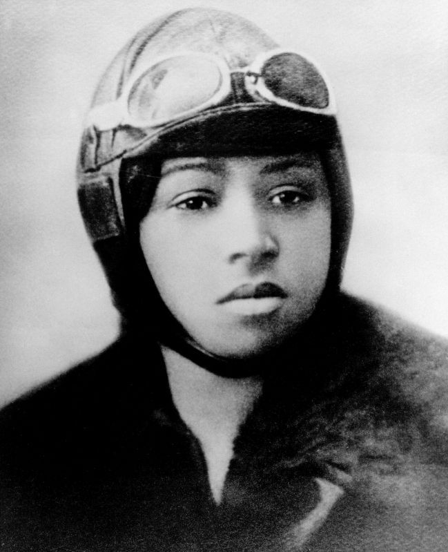 Bessie Coleman (1892-1926). Click for full size. Bessie Coleman (1892-1926) image. Click for full size.
