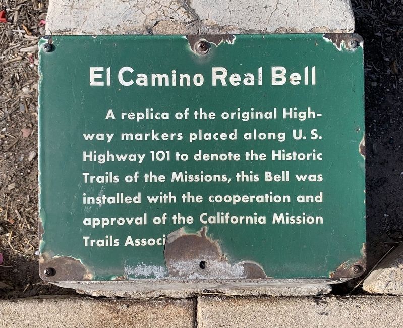 El Camino Real Bell Marker. Click for full size. El Camino Real Bell Marker image. Click for full size.