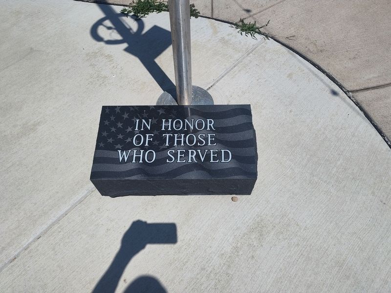 Veterans Memorial Marker. Click for full size. Veterans Memorial Marker image. Click for full size.