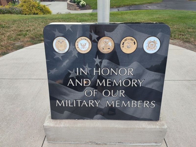 Veterans Memorial Marker. Click for full size. Veterans Memorial Marker image. Click for full size.