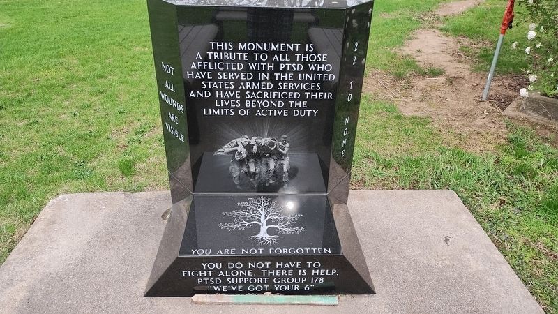 Veterans Memorial Marker. Click for full size. Veterans Memorial Marker image. Click for full size.