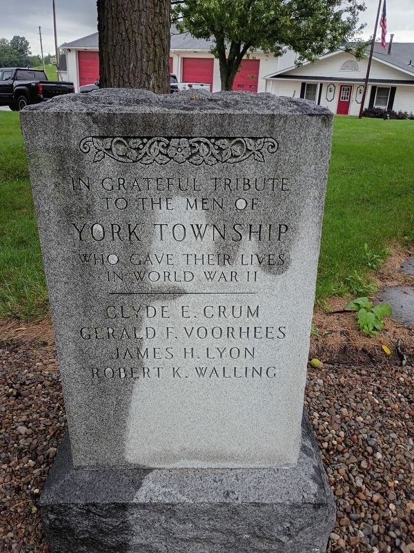 Veterans Memorial Marker. Click for full size. Veterans Memorial Marker image. Click for full size.