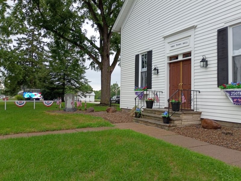 York Township Hall. Click for full size. York Township Hall image. Click for full size.