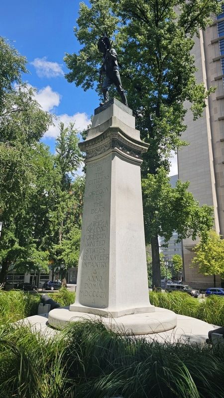 Spanish�American War Soldier's Monument Marker image. Click for full size.