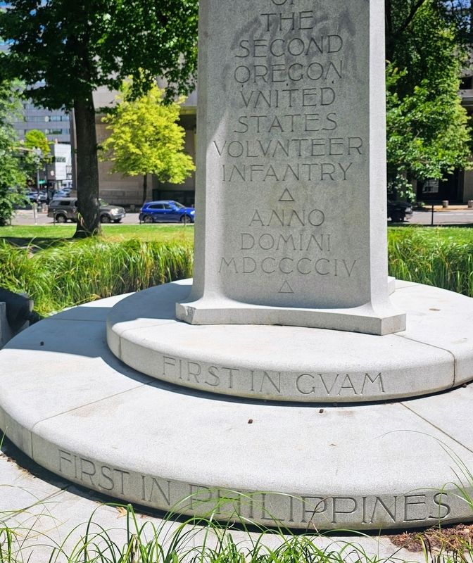 Spanish�American War Soldier's Monument image. Click for full size.