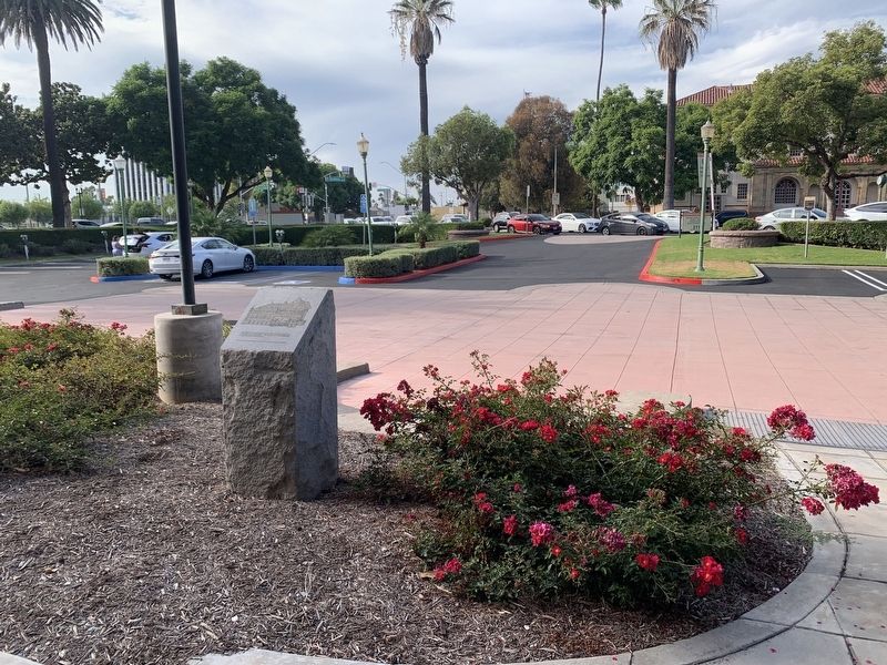 Orange County's first permanent jail marker. Click for full size. Orange County's first permanent jail marker image. Click for full size.