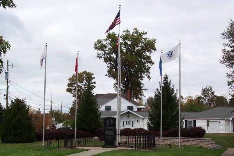 Westerville Veterans Memorial Fund Sponsors Marker. Click for full size. Westerville Veterans Memorial Fund Sponsors Marker image. Click for full size.