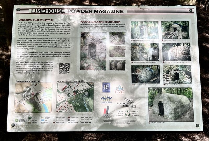 Limehouse Powder Magazine Marker. Click for full size. Limehouse Powder Magazine Marker image. Click for full size.