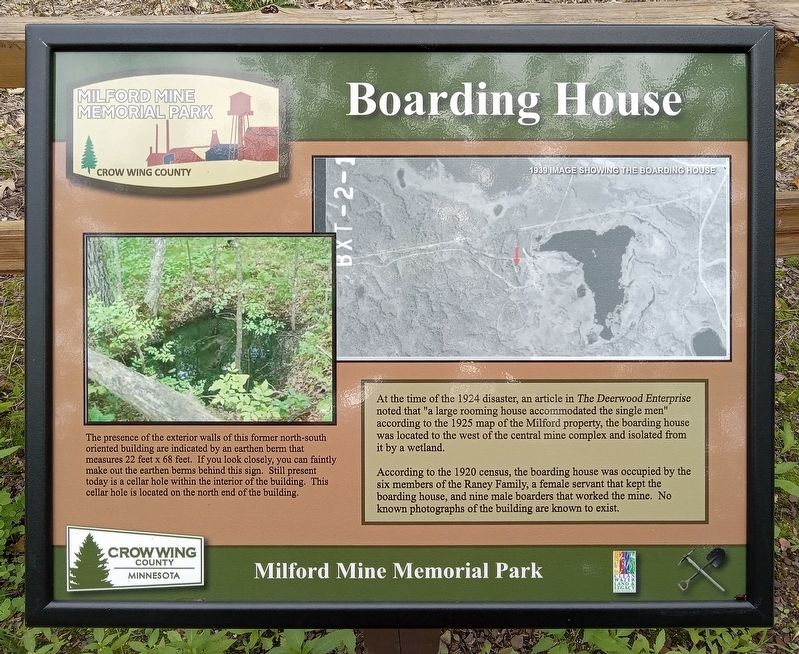 Boarding House Marker. Click for full size. Boarding House Marker image. Click for full size.