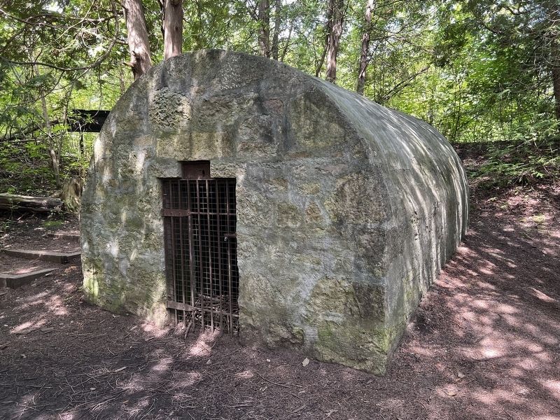 The restored Limehouse Powder Magazine in 2026. Click for full size. The restored Limehouse Powder Magazine in 2026 image. Click for full size.
