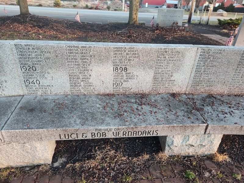 Eaton Township Veterans Memorial. Click for full size. Eaton Township Veterans Memorial image. Click for full size.