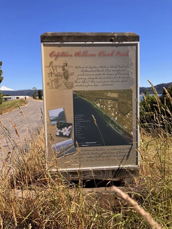 Captain William Clark Park Marker. Click for full size. Captain William Clark Park Marker image. Click for full size.