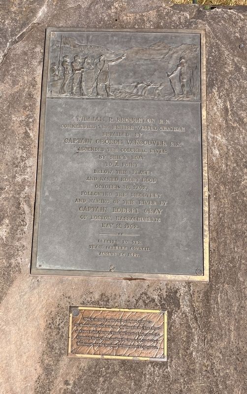 William R. Broughton R.N. Marker. Click for full size. William R. Broughton R.N. Marker image. Click for full size.