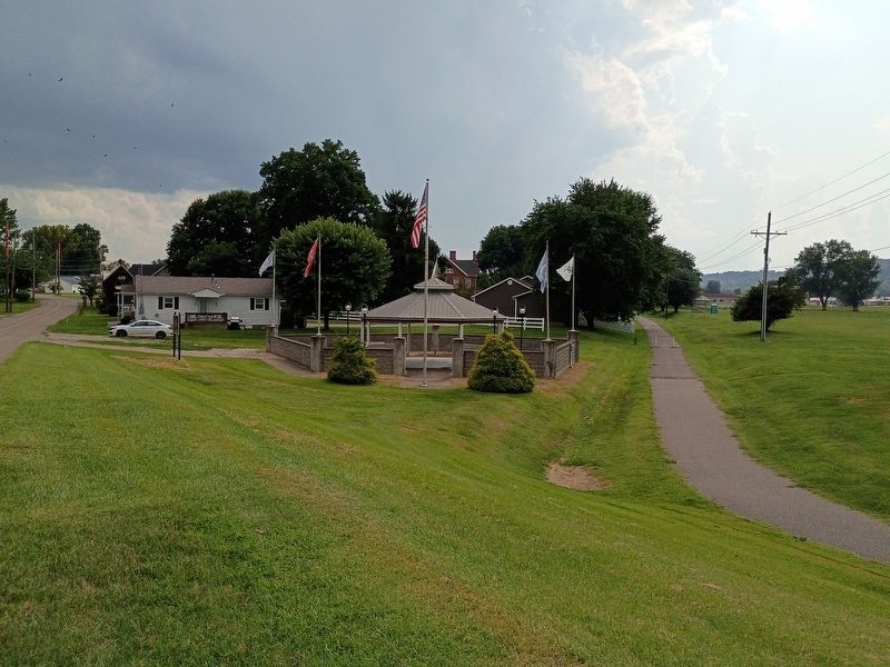 Veterans Memorial Park Marker. Click for full size. Veterans Memorial Park Marker image. Click for full size.