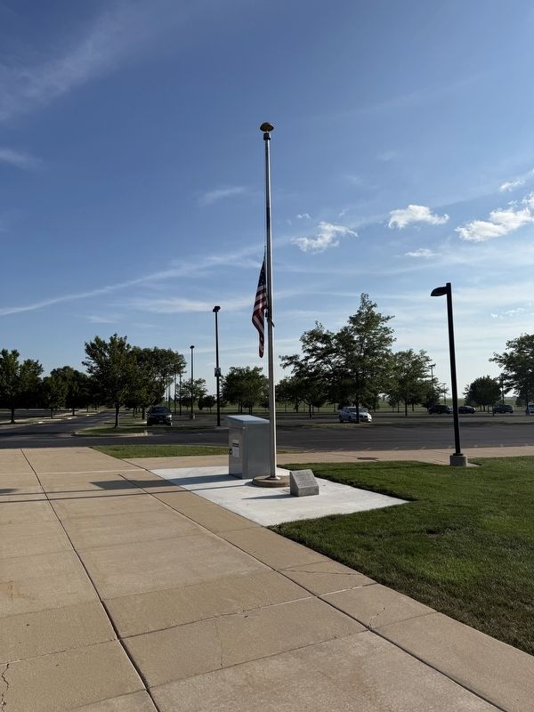 Kishwaukee College Veterans Memorial. Click for full size. Kishwaukee College Veterans Memorial image. Click for full size.