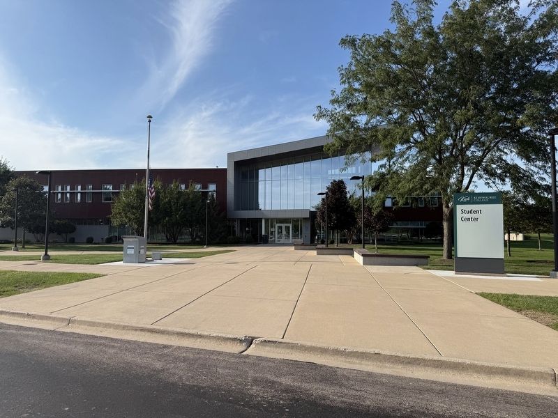 Kishwaukee College Veterans Memorial & Kish Student Center. Click for full size. Kishwaukee College Veterans Memorial & Kish Student Center image. Click for full size.