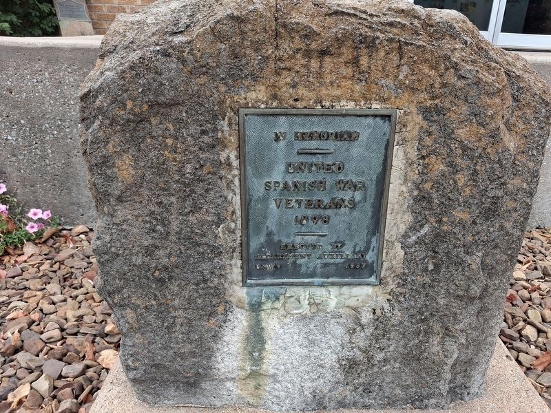 United Spanish War Veterans Marker. Click for full size. United Spanish War Veterans Marker image. Click for full size.