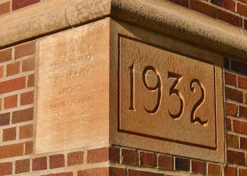Glencoe City Center Cornerstone image. Click for full size.