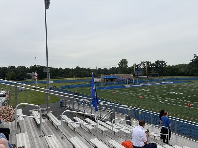 Veterans Memorial at Lake Forest High School football field. Click for full size. Veterans Memorial at Lake Forest High School football field image. Click for full size.