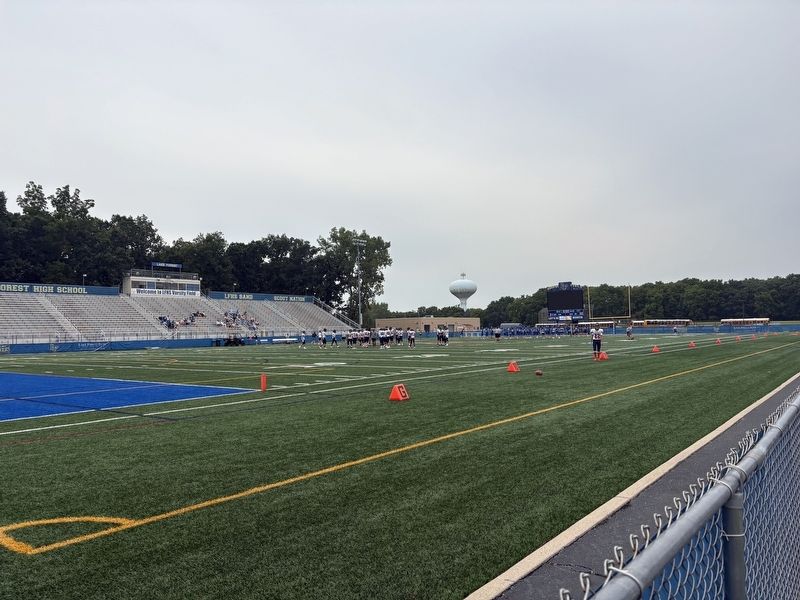 Lake Forest High School football field. Click for full size. Lake Forest High School football field image. Click for full size.