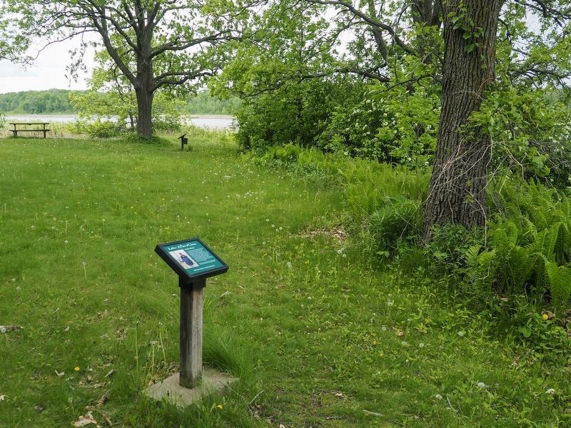 A Wealth of History Marker at the Cooper Site on the Kathio Landmark Trail. Click for full size. A Wealth of History Marker at the Cooper Site on the Kathio Landmark Trail image. Click for full size.