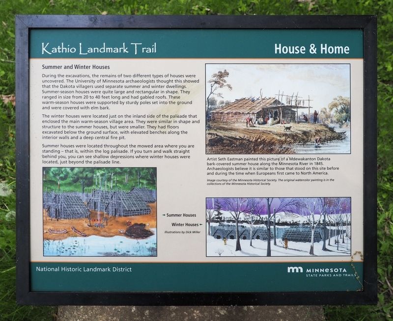 House & Home Marker. Click for full size. House & Home Marker image. Click for full size.