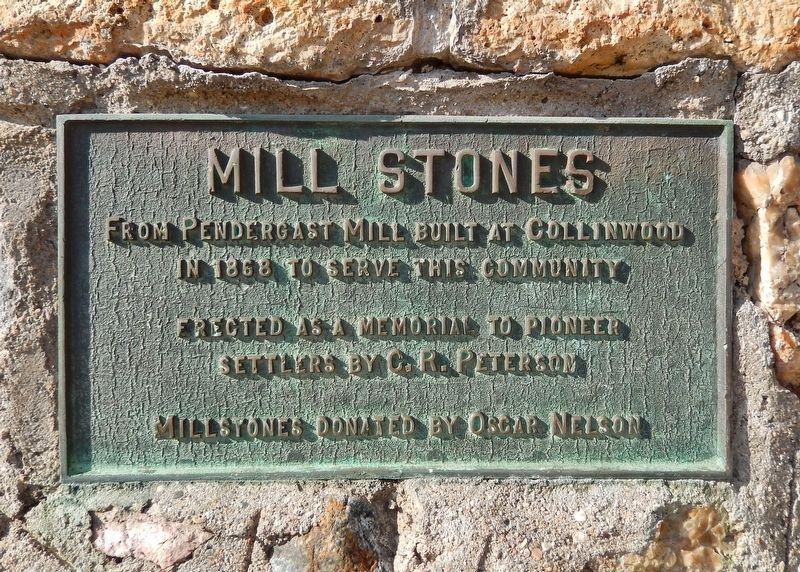 Mill Stones Marker. Click for full size. Mill Stones Marker image. Click for full size.