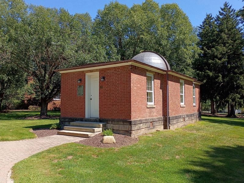 Loomis Observatory Marker. Click for full size. Loomis Observatory Marker image. Click for full size.