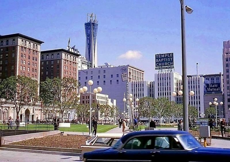Pershing Square - 1965 image. Click for full size.