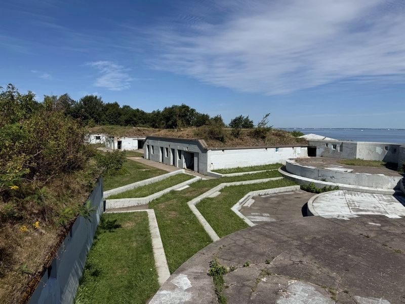 Fort Revere Artillery Batteries. Click for full size. Fort Revere Artillery Batteries image. Click for full size.