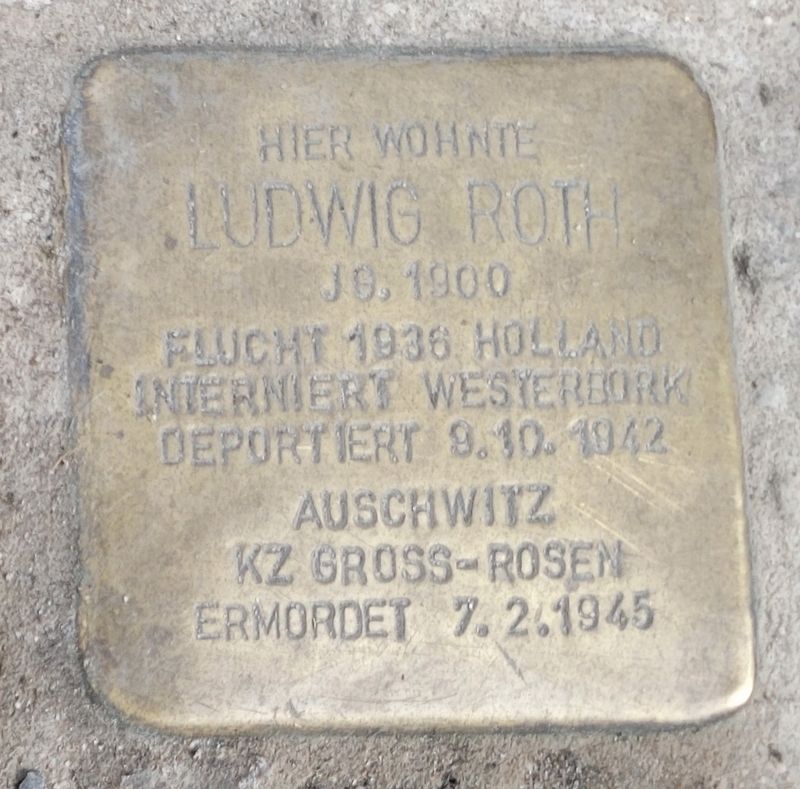 Ludwig Roth Marker. Click for full size. Ludwig Roth Marker image. Click for full size.
