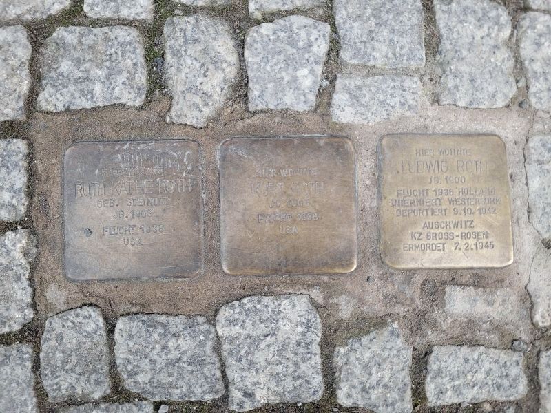 Ludwig Roth Marker (Right). Click for full size. Ludwig Roth Marker (Right) image. Click for full size.