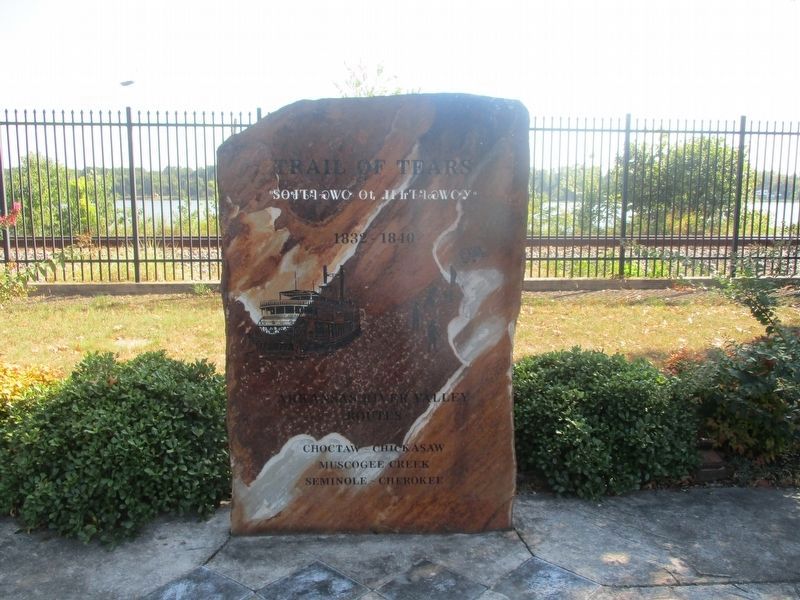 Trail of Tears Memorial image. Click for full size.
