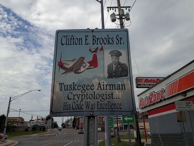 Clifton E. Brooks Sr. Marker image. Click for full size.