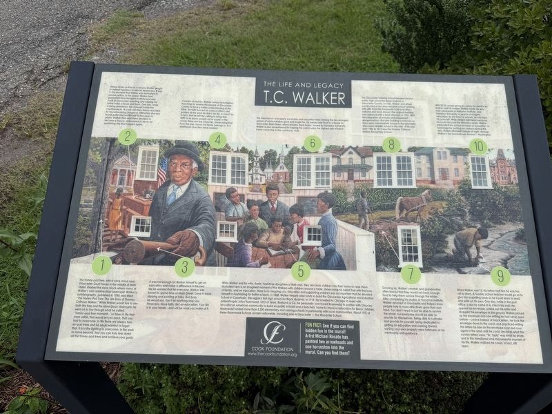 The Life and Legacy of T.C. Walker Marker image. Click for full size.