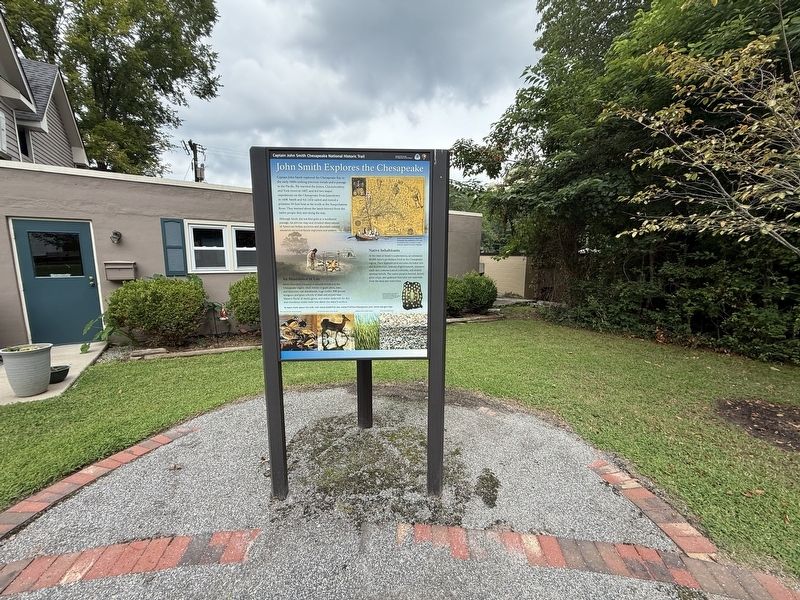 John Smith Explores the Chesapeake Marker image. Click for full size.
