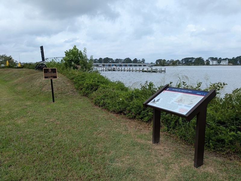 Battle of Cricket Hill Marker image. Click for full size.