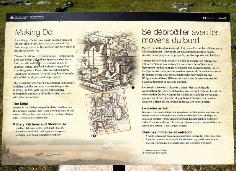 Making Do/Se d�brouiller avec les moyens du bord Marker image. Click for full size.