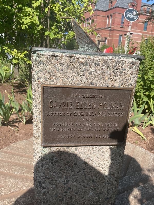 In memory of Carrie Ellen Holman Marker image. Click for full size.