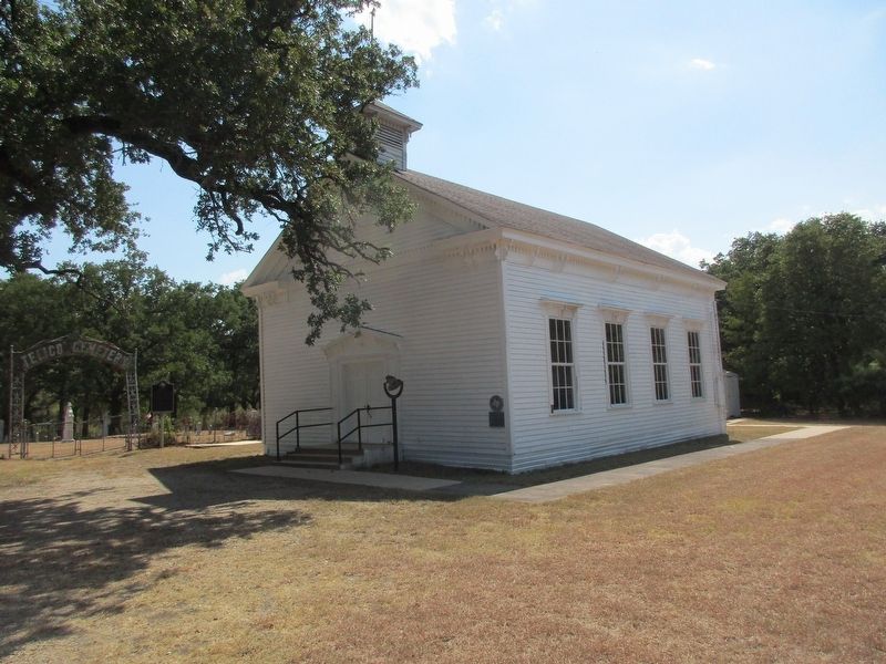 The Telico Church and marker image. Click for full size.