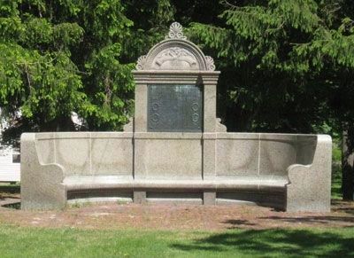 Bunker Hill Memorial Bench image. Click for full size.