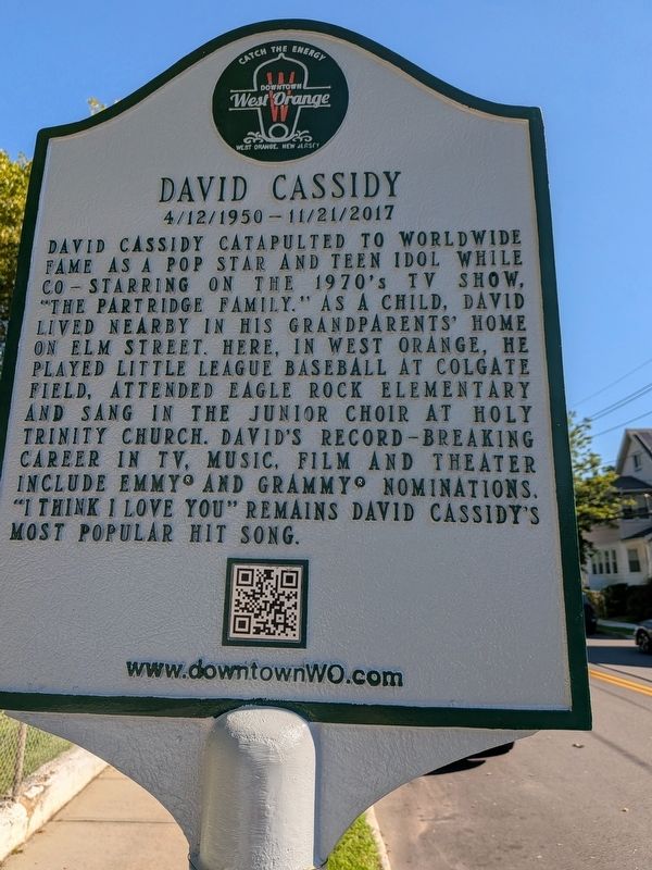 David Cassidy Marker image. Click for full size.