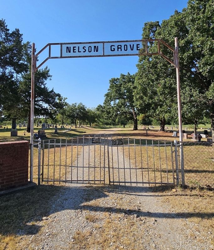 Nelson Grove Cemetery image. Click for full size.