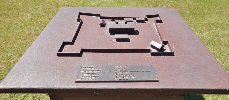 Fort Saint Joseph Model image. Click for full size.
