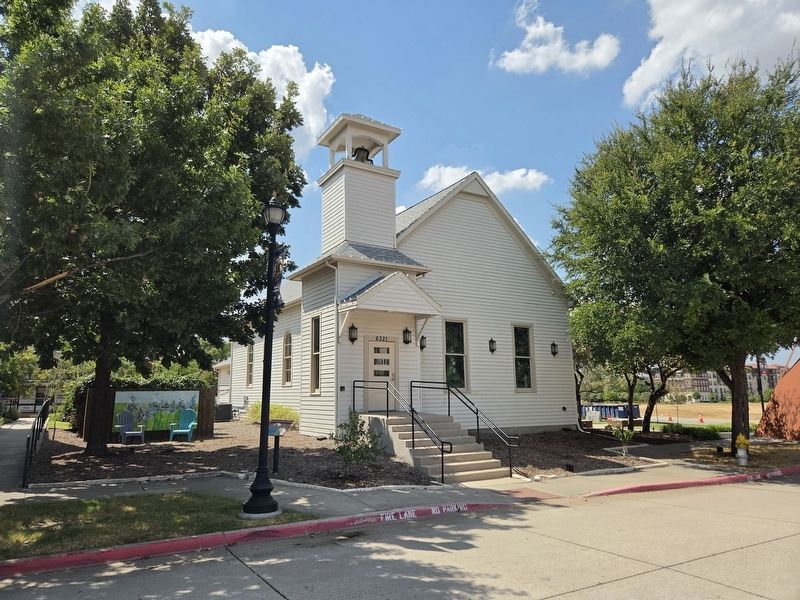 Lebanon Baptist Church and Marker. Click for full size. Lebanon Baptist Church and Marker image. Click for full size.
