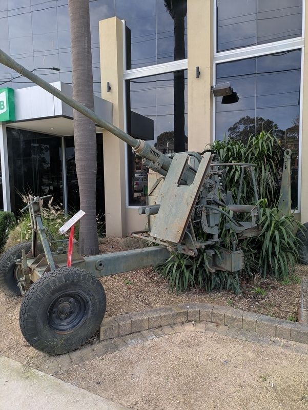 40mm Bofurs No 12 Gun and the Marker. Click for full size. 40mm Bofurs No 12 Gun and the Marker image. Click for full size.