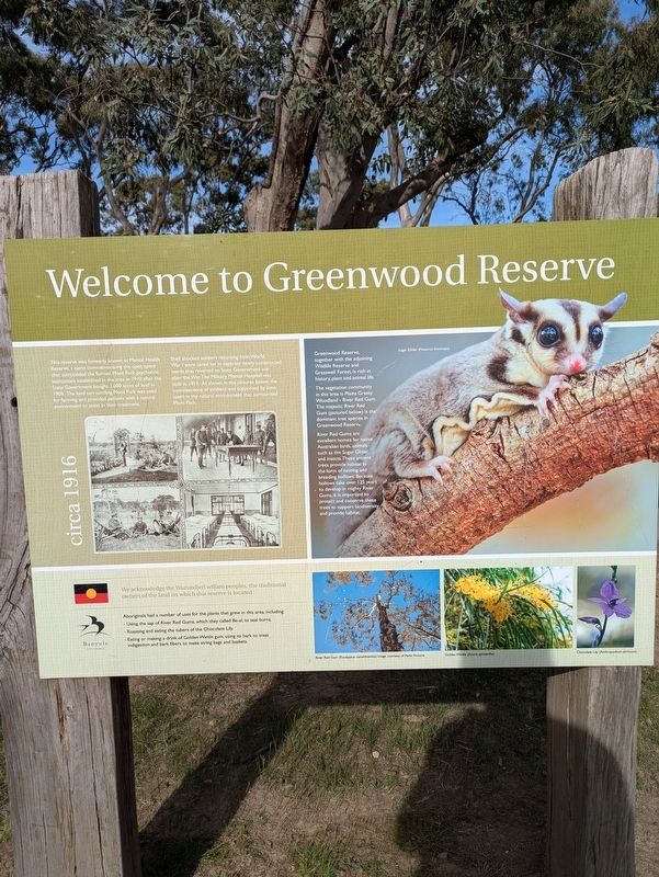 Greenwood Reserve Marker. Click for full size. Greenwood Reserve Marker image. Click for full size.
