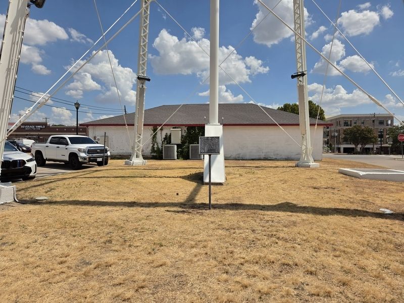 Frisco Water Tower Marker. Click for full size. Frisco Water Tower Marker image. Click for full size.