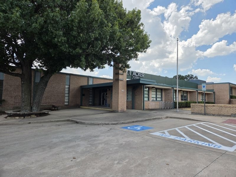 Zachary T. Acker Elementary School Marker image. Click for full size.